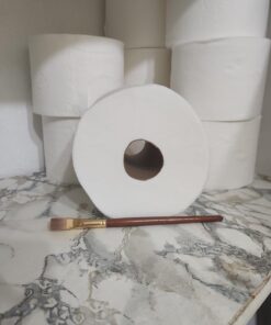 Amazon Brand - Presto! 2-Ply Toilet Paper, Ultra-Soft, Unscented, 24 Rolls (4 Packs of 6), Equivalent to 120 regular rolls 6 Rolls (Pack of 4) 60 61 9pKtDTFL