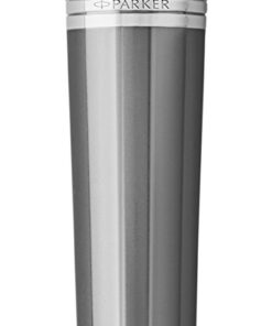 Parker Urban Fountain Pen, Premium Silvered Powder, Medium Nib with Blue Ink Refill (1931603) Pen with gift box Medium nib 13 61 CONJORnL