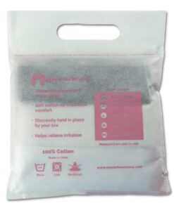 Soft Natural Bamboo Cotton Bra Liners - Moisture Absorbing, Machine Wash, No Seams, No Tags, No Discomfort Large White 16 61 CvWm1VL