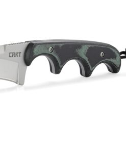 COLUMBIA RIVER KNIFE & TOOL CRKT Minimalist Tanto Neck Knife: Compact Fixed Blade Knife, Folts Utility Knife with Bead Blast Blade, Resin Infused Fiber Handle, and Sheath 2386 26 61 Ie9xZ0DL 1