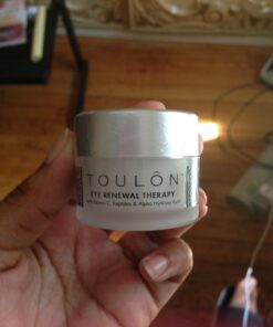 TOULON Eye Cream for Dark Circles, Puffiness and Wrinkles. Reduces Fine Lines with Vitamin C, Peptides & Alpha Hydroxy Acid. Minimizes Crows Feet, Puffy Eyes and Bags 30 61 LU0rNxL