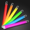 FlashingBlinkyLights 25 Premium 6" Glow Sticks in Assorted Colors