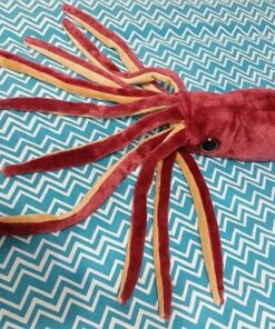 Wild Republic Giant Squid Plush, Stuffed Animal, Plush Toy, Ocean Animals, 22 inches, Red (83198) 32 61 MCO89NzL