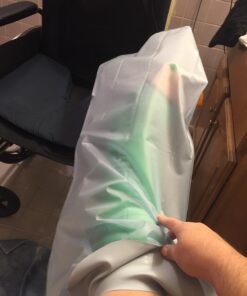 Brownmed - Seal-Tight Freedom Cast & Bandage Protector - Shower Cast Cover for Legs - Waterproof Shower Protector - Leg Cast Bag for Shower & Swimming - Adult Leg 59 61 MX84jgL