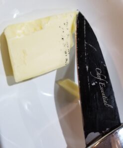 Chef Essential Carbon Steel Culinary Knife Set – 6-Piece Sharp Knife Set – Meat, Veggie, Bread Knife Set – Nonstick Chef Knife Cooking Knives – Professional Sharp Kitchen Knife Set Without Block Solid Black Set 30 61 Mx1rJGL