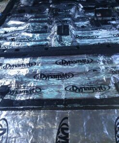 Dynamat 10455 18" x 32" x 0.067" Thick Self-Adhesive Sound Deadener with Xtreme Bulk Pack, (9 Sheets) , Black Sound Deadner 33 61 P43FlRL