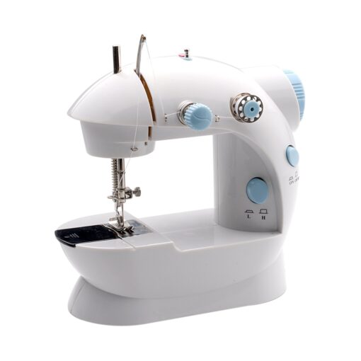 MICHLEY LSS-202 Lil' Sew & Sew Mini 2-Speed Sewing Machine, White