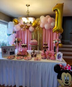 Surmente Tablecloth 14 ft Polyester Table Skirt for Weddings, Banquets, or Restaurants(White) … …… 14ft 1 Pack White 35 61 PKM2qgPL