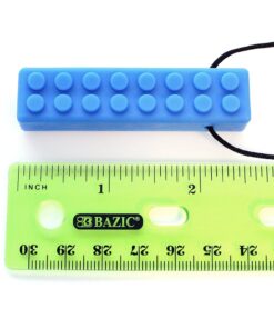 ARK's Brick Stick XXT Textured Chew Necklace Made in The USA (Very Firm, Blue) 14 61 PzM7z3uL