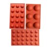 BAKER DEPOT Silicone mould for Hot Chocolate Bomb Dome Mousse desert Cake Decorating Tool Baking DIY Mould Set of 3 16 61 QQ1VPVL