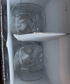 Luigi Bormioli On The Rocks 13.5 oz DOF Double Old Fashioned Glasses (Set of 4), 4 Count (Pack of 1), Clear 20 61 Qy8yLVBL