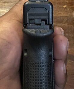 TRUGLO TFO Tritium & Fiber-Optic Handgun Sight | Snag-Resistant Front & Rear Bright Night Sights, Compatible with Glock Handguns Green Glock Low Set 32 61 RzhUcEbL