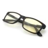 J+S Vision Blue Light Blocking Glasses | Computer Gaming/Working Glasses for Women Men | Anti Eyestrain Fatigue UV Glare Haka - Classic Rectangular Frame Haka - Black Frame - Low Color Distortion Lens 14 61 SSD534DL