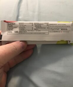 That's it. Apple + Pear 100% Natural Real Fruit Bar, Best High Fiber Vegan, Gluten Free Healthy Snack, Paleo for Children & Adults, Non GMO No Added Sugar, No Preservatives Energy Food (12 Pack) 12 Count (Pack of 1) 17 61 SVC3ZWXL