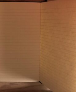 Ruled Notebook/Journal – Classic Notebook Journal for Women/Men, Faux Leather Notebooks for Work, Premium Thick Paper, Black, Hardcover, Lined (5.4 x 8.3) 52 61 SW4HprxL