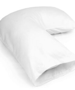 DMI Body Pillow, Side Sleeper Pillow and Pregnancy Pillow with Contoured Support to Eliminate Neck, Back, Hip, Joint Pain and Sciatica Relief with Removable Washable Cover, Firm, U Shape Neck Pillow Half Body Pillow 27 61 UHI4PB4L