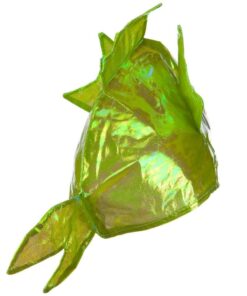 Iridescent Fish Hat - Green W36S10E 8 61 UNAbiUTL
