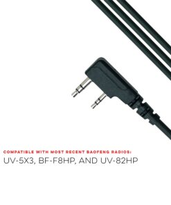 BTECH PC03 FTDI Universal Plug & Play USB Programming Cable, Baofeng, Kenwood Radios - Compatible with UV-5R, BF-F8HP, GMRS-V2, UV-82HP & More - Easy Setup, No Driver Needed 28 61 UOBd8BL