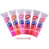 VeniCare 6pcs Lip Tattoo Peel & Reveal Waterproof Lipgloss Lip Tint Womens Girl Makeup Beauty Set- Lip Tattoo 12 61 VL9NieeL