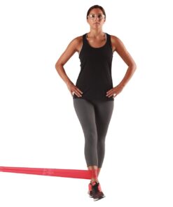 THERABAND Resistance Bands Set, Professional Non-Latex Elastic Band For Upper & Lower Body Exercise, Strength Training without Weights, Physical Therapy, Pilates, Rehab, Yellow & Red & Green, Beginner 11 61 WALHUYyL