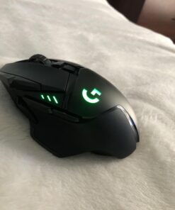 Logitech G502 Lightspeed Wireless Gaming Mouse with Hero 25K Sensor, PowerPlay Compatible, Tunable Weights and Lightsync RGB - Black 61 61 WtKClOcL