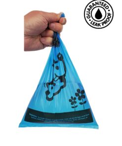 Bark+ Dog Waste Poop Bags, 300 Count, Blue Color, 8"x13" Dog Pickup Bags 11 61 WvkHAWOL