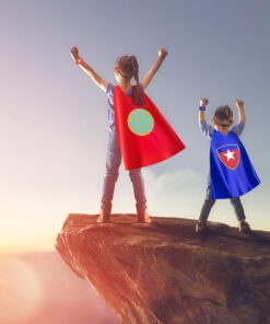 Roko Toys for 3-10 Year Old Boys, Superhero Capes for Kids 3-10 Year Old Boy Gifts Boys Cartoon Dress up Costumes Party Supplies Easter Gifts Present Chistmas Stocking Stuffers 24 61 YYtS1T7L