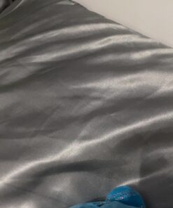 Bedsure Satin Pillowcase for Hair and Skin Queen - Silver Grey Silky Pillowcase 20x30 Inches - Set of 2 with Envelope Closure, Similar to Silk Pillow Cases, Gifts for Women Men 01 - Silver Grey Queen (20" x 30") 29 61 abkQ9eJL