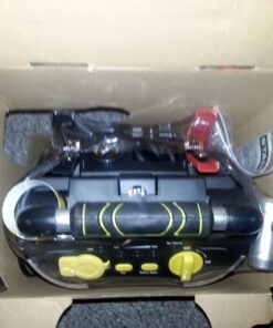 STANLEY J5C09 Portable Power Station Jump Starter 1000 Peak Amp Battery Booster, 120 PSI Air Compressor, USB Port, Battery Clamps 1,000 Peak Amps 76 61 c2bZL1gL