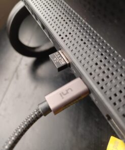 uni USB C to HDMI Cable for Home Office 6ft (4K@60Hz), USB Type C to HDMI Cable, Thunderbolt 4/3 Compatible with iPhone 15 Pro/Max, MacBook Pro/Air 2023, iPad Pro, Surface Book 2, Galaxy S23 Grey 1 46 61 cTzhBgAL