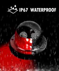 Alternative view of Obcursco Navigation Lights for Boats LED, Pontoon Boat Navigation Lights Red and Green, Deck Mount Port and Starboard Boat Lights for Bow and Stern, Suitable for Marine, Skeeter Boat, and Bass Boat