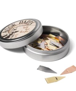 Book Darts Line Markers - 125 Count Tin Mixed Metals Bookmarkers Original Version 37 61 htayIHEL