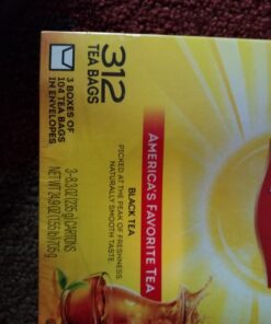 Lipton Tea Bags, Black Tea, Iced or Hot Tea, Can Support Heart Health, 312 Tea Bags 41 61 iZaGFYCL
