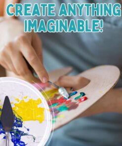 Palette Painting Knife Set 12 Pack with Carrying Case- Stainless Steel Art Paint Knives 12 61 ik5URMlL