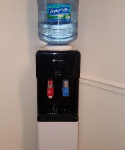 Avalon A2TLWATERCOOLER Top Loading Water Cooler Dispenser, Black, Black&White 30 61 itHb0p8L