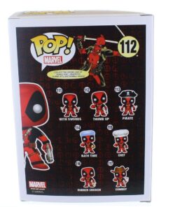 Funko POP Marvel: Deadpool Thumbs Up Action Figure Multicolor 28 61 kXFAt00L