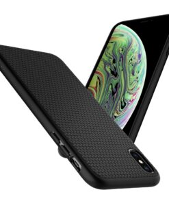 Spigen Liquid Air Armor Designed for iPhone Xs Case (2018) / Designed for iPhone X Case (2017) - Matte Black 36 61 lnTFUmbL