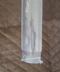 Frost King HD11 Baseboard Air Deflector, Heavy Duty, Clear Plastic with Magnetic hold, Fits baseboards up 25' wide, Adjustable 15" to 25" Expands from 15" to 25" 29 61 lq7A2sPL