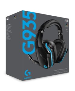 Logitech G935 Wireless DTS:X 7.1 Surround Sound LIGHTSYNC RGB PC Gaming Headset - Black/Blue G935 Only 39 61 nfy9QupL