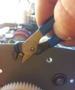 CHANNELLOCK 424 Straight Jaw Tongue & Groove Pliers, 4.5-inch | 1/2-inch Jaw Capacity | 3 Adjustments | Forged High-Carbon U.S. Steel | 90° Teeth Grip in Both Directions | Made in USA, Polished Steel 29 61 njDv1ZJL