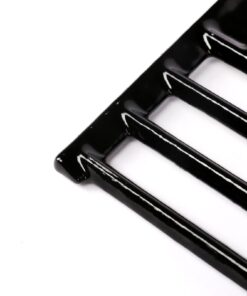 Hisencn Porcelain Cast Iron Cooking Grates Replacement for Chargriller Duo 5050, 3001, 5650, 3008, 3030, 3725, 4000, 2121, King Griller 3008 5252, Gas Grill Models Set of 4 Grill Grids For Char-Griller 2121 19 61 oJ0rhOHL