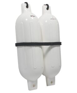 Extreme Max 3006.7201 BoatTector Inflatable Fender Value 2-Pack - 6.5" x 22", White 6.5" x 22" 24 61 odCRRiCL