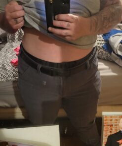 Dickies Men's No-Scratch Leather Mechanic Belt X-Large (42-44) Black 16 61 p05ktOAL