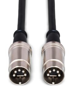 Hosa MID-510 Serviceable 5-Pin DIN to Serviceable 5-Pin DIN Pro MIDI Cable, 10 Feet 7 61 pimREHFL