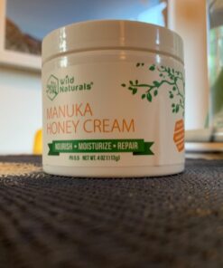Manuka Honey Cream Moisturizer for Dry Skin - Eczema Honey Cream Face Moisturizer for Sensitive Skin - Soothing & Redness Relief Face Cream for Dry Skin - Face, Hand & Body Moisturizer for Women & Men 4 Ounce (Pack of 1) 29 61 qwSrfbdL