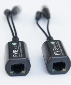 Alternative view of SPT 15-U1010 Passive Power and Video Balun (Black)