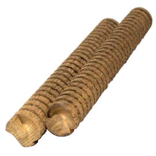 American Oak Infusion Spirals Medium Plus Toast - Oak Spirals for Aging Whiskey, Wine, Brandy, or Spirits in the Bottle - Oak Bottle Spiral by Midwest Homebrewing and Winemaking Supplies - 8" Long, 2-pc