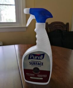 PURELL Foodservice Surface Sanitizer Spray, Fragrance Free, 32 fl oz Capped Bottle with Spray Trigger in Pack (Pack of 3) - 3341-03 11 61 ycx6KtdL