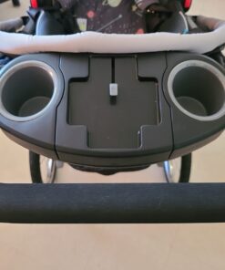 Graco FastAction Fold Jogger Travel System | Includes the FastAction Fold Jogging Stroller and SnugRide 35 Infant Car Seat, Gotham 52 610 mEYBJL