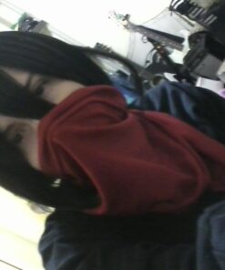 Donacosplay Attack on Titan Mikasa Ackerman Wine Red Cashmere Scarf 11 6102V2vqomL